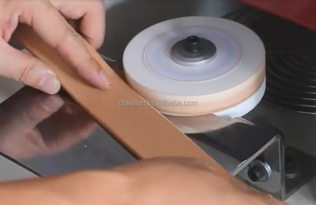 Leather Belt Making Machine Edge Coloring Machine Leather Production ...