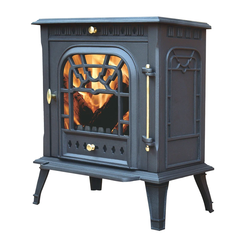 Made in China Environmentally Friendly Heater Cast Iron Wood Burning Stove for Sale