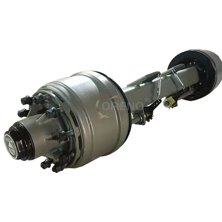 中国工厂制造13t 16t fuwa半挂车美国车轴,适用于20