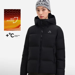 Pelliot 800 Fill Power Winter Motorcycle Jacket Lightweight Waterproof Warm Splash-Proof Outdoor Goose Thickened Hooded