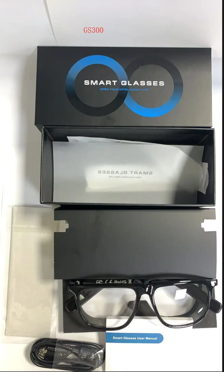 Welcome OEM Order, Factory Whole Selling Gs300 Ai Smart Audio Glasses Translate 163 Languages Blue Tooth Wireless Audio Glasses - Buy Smart Translate Glasses translation Glasses audio Fashion Sunglasses music Blue Tooth Glasses translation Smart Glasses ai Glasses blue Tooth Glasses wireless Audio Glasses