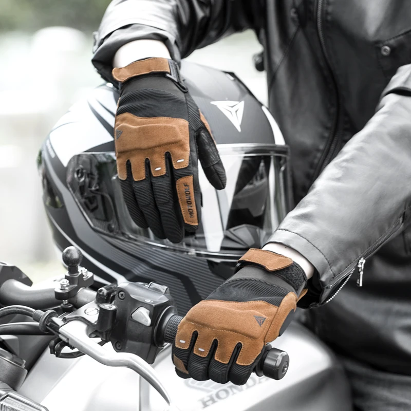 Glove Motorcycle Guantes Moto Luva Motociclista Glove Motorcyclist Guantes  Para Moto Hombre Comfortable Full Finger Gloves - AliExpress