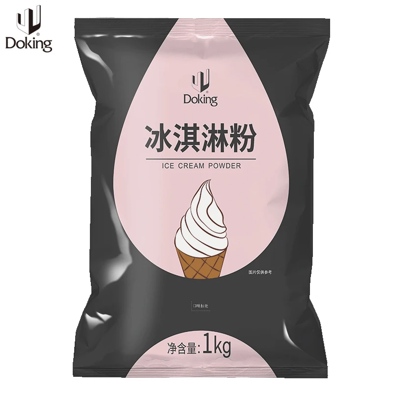 Китай Doking шелковистый и сладкий фруктовый аромат 25 кг мягкое мороженое порошок микс