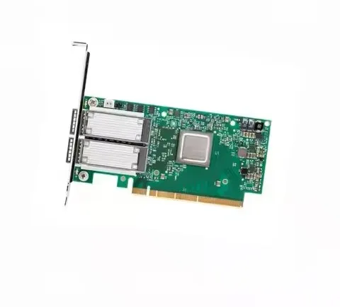 Mellanox ConnectX-5 EN Adapter 40GbE Dual-Port SFP28 Network Interface Card with PCIe4.0 X16 and 1/10/25/40GbE Transmission Rate