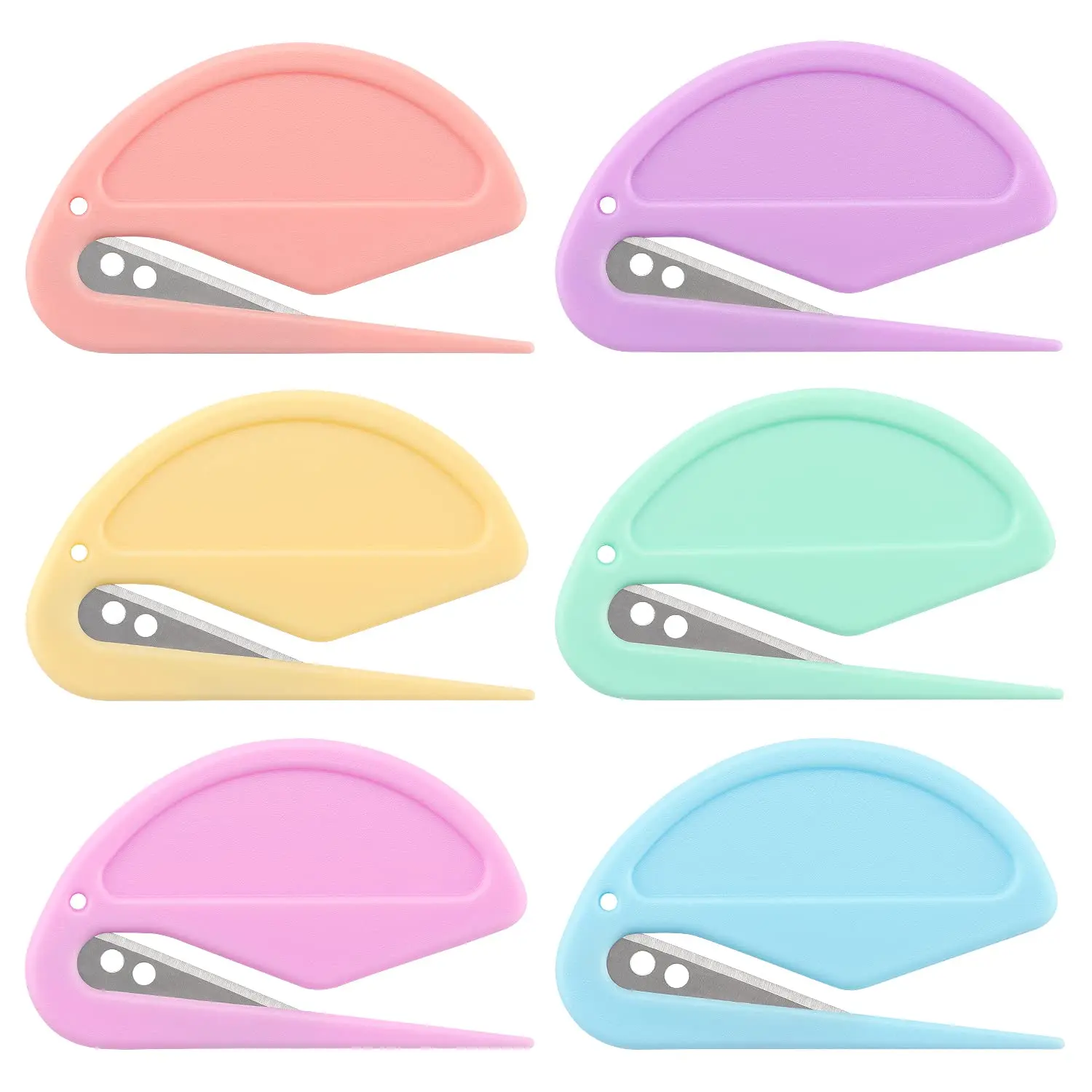 Настраиваемый милый модный новый конверт открывалка для писем пользовательский мини-брелок из нержавеющей стали нож