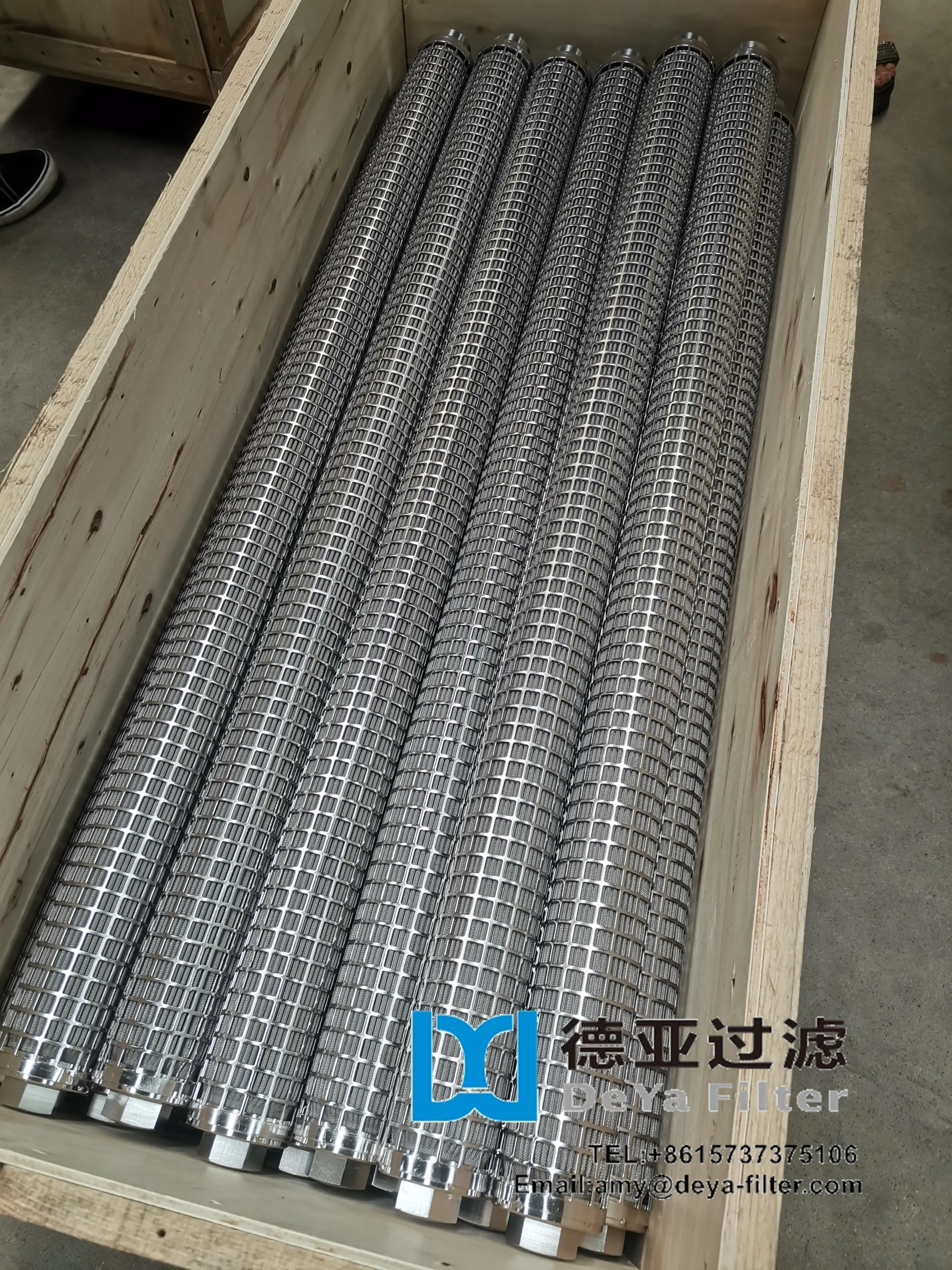 Replacement filter core element  for Pall 120 CPF System Polymer Candle Filter System