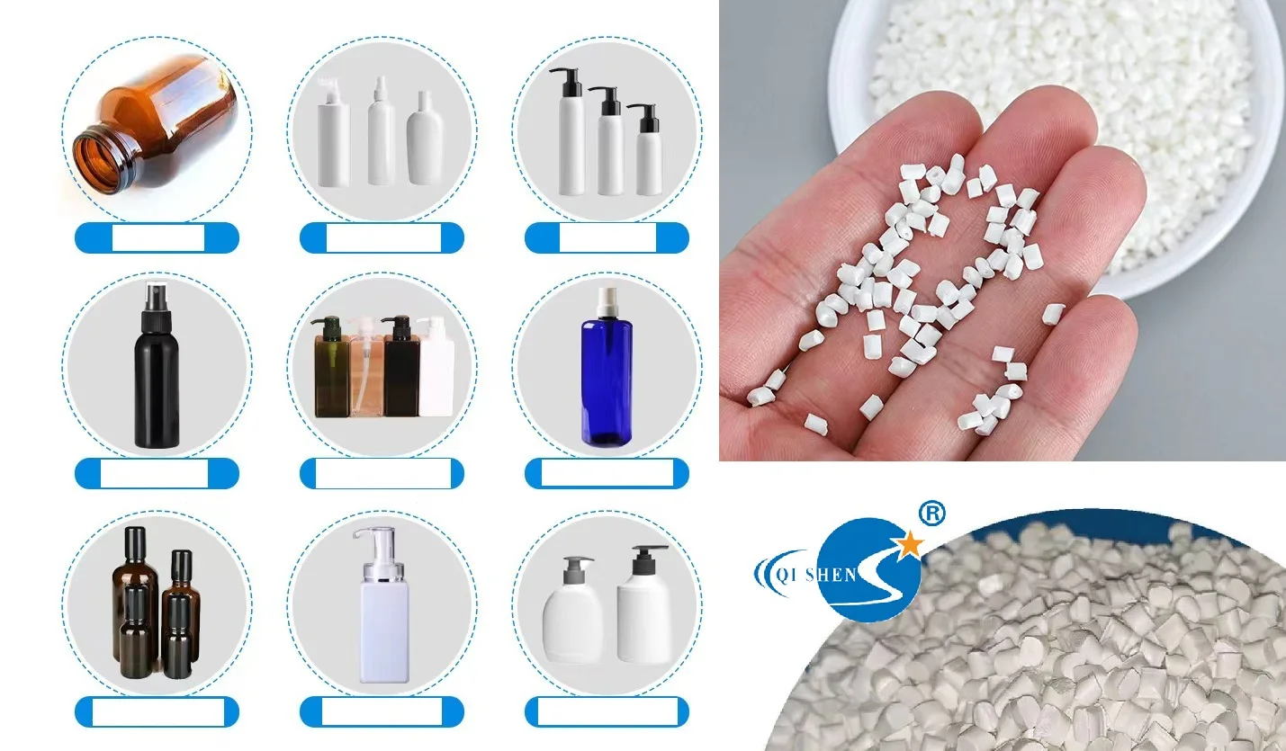 Amorphous Pet Resin Granules Pet Bottle Chips For Water Bottles Pet ...