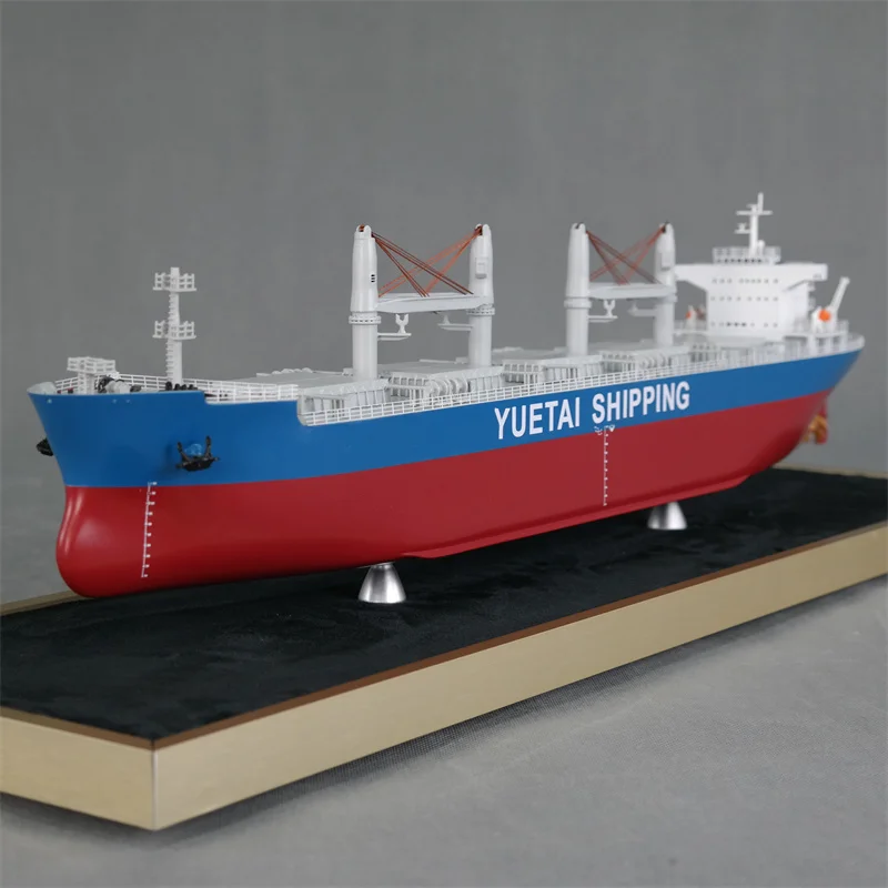 【N】O.A.S Factory Handmade 65cm Plastic Customized Bulk Carrier Ship Model Novelty Gift Simulation Ship Model