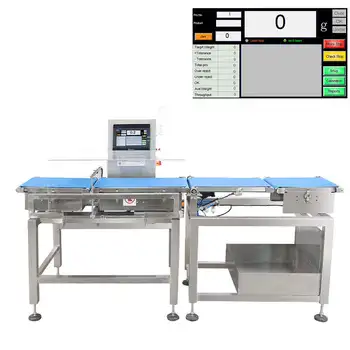 Calibratable Check Weigher Checkweigher Gauge Combo for Foodstuffs