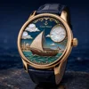 Émail Héritage - Dahabieh Traditionnel &amp; Mer de Perles