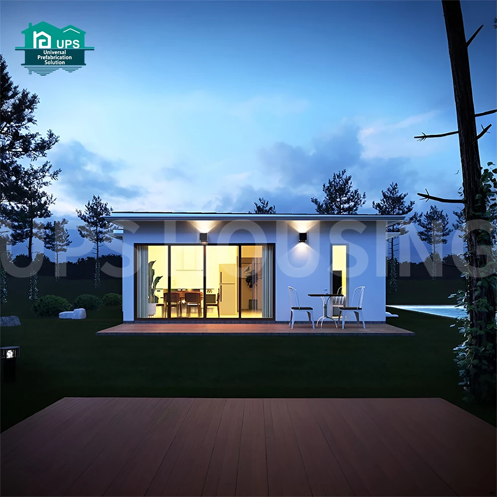 2025 Econel Prefab Tiny House with Three Bedrooms Sandwich Panel Carport Durable and Eco-Friendly Product Type