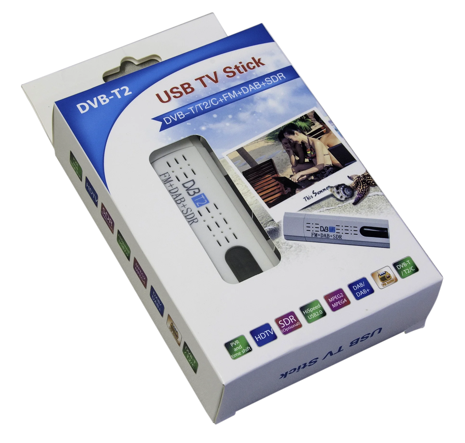 Portable HD Digital Dvb T2 Transmitter Mpeg2 Tv Stick Dongle