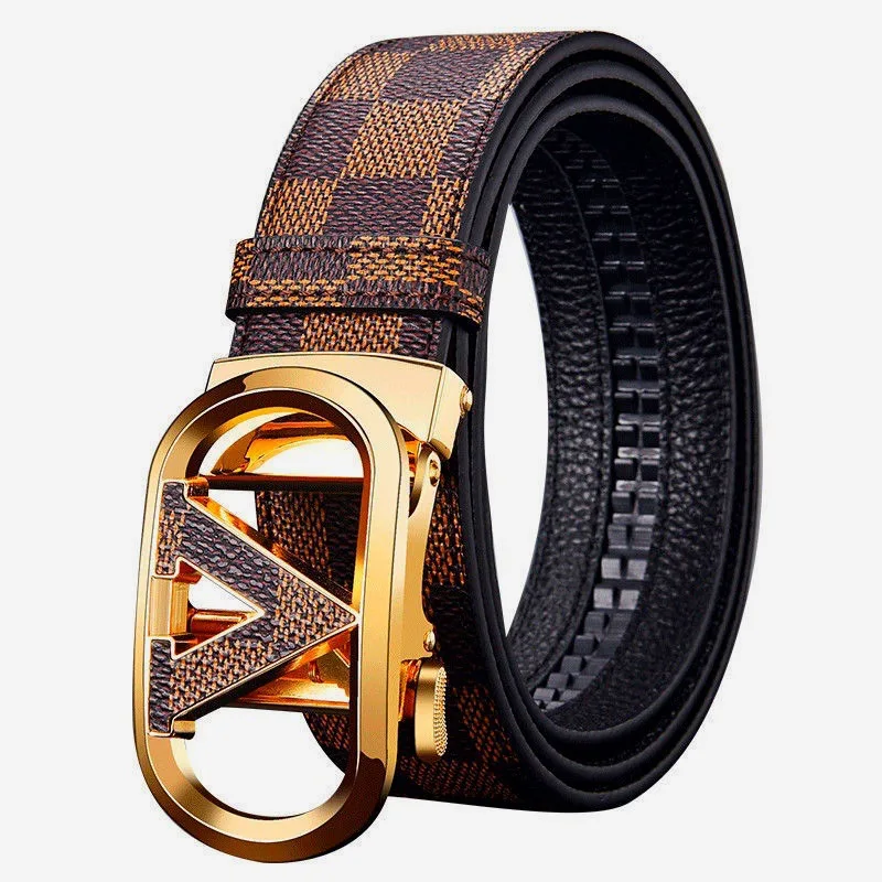 Leather Belts Belt With Letter Buckle Belt Buckle Necklace With