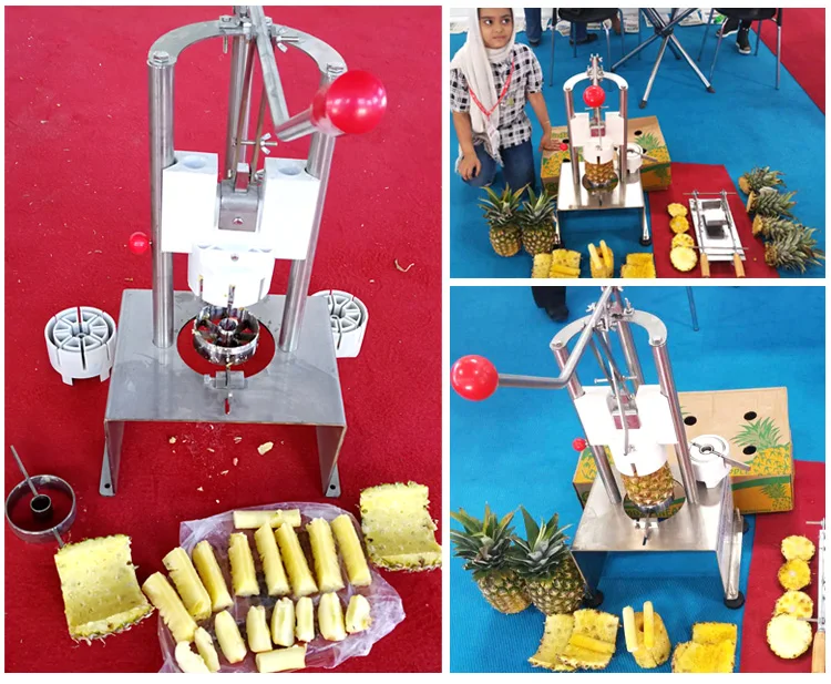 Peeling Machine Pineapple Peeler and Cut Machine Pineapple Slicing Machinery New Product 2020 Provided Stainless Steel 304 22