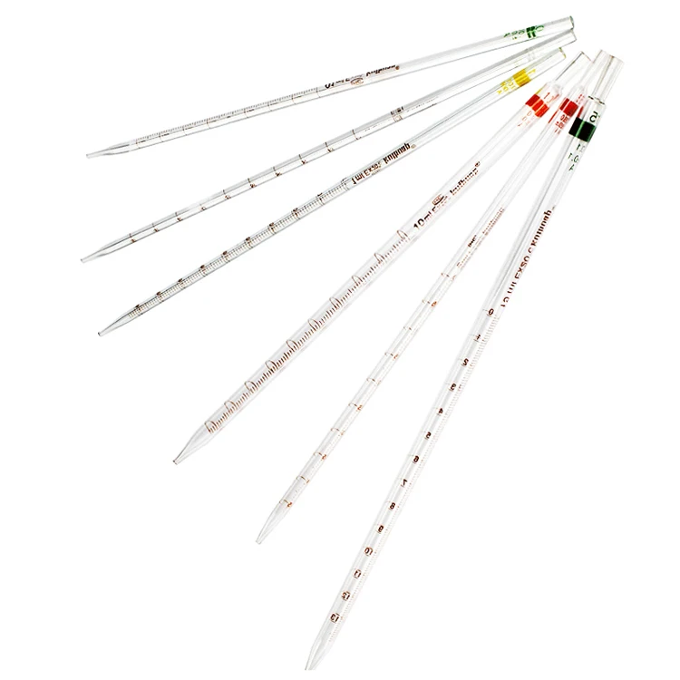 Tiandi Labs 1ml 2ml 3ml 5ml 10ml Glass A Graduated Measuring Pipette