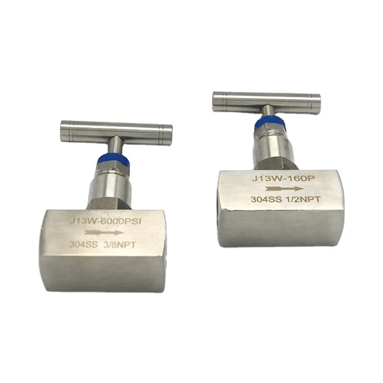 High Pressure Reduce Port End Type Stainless Steel Female Needle Valve