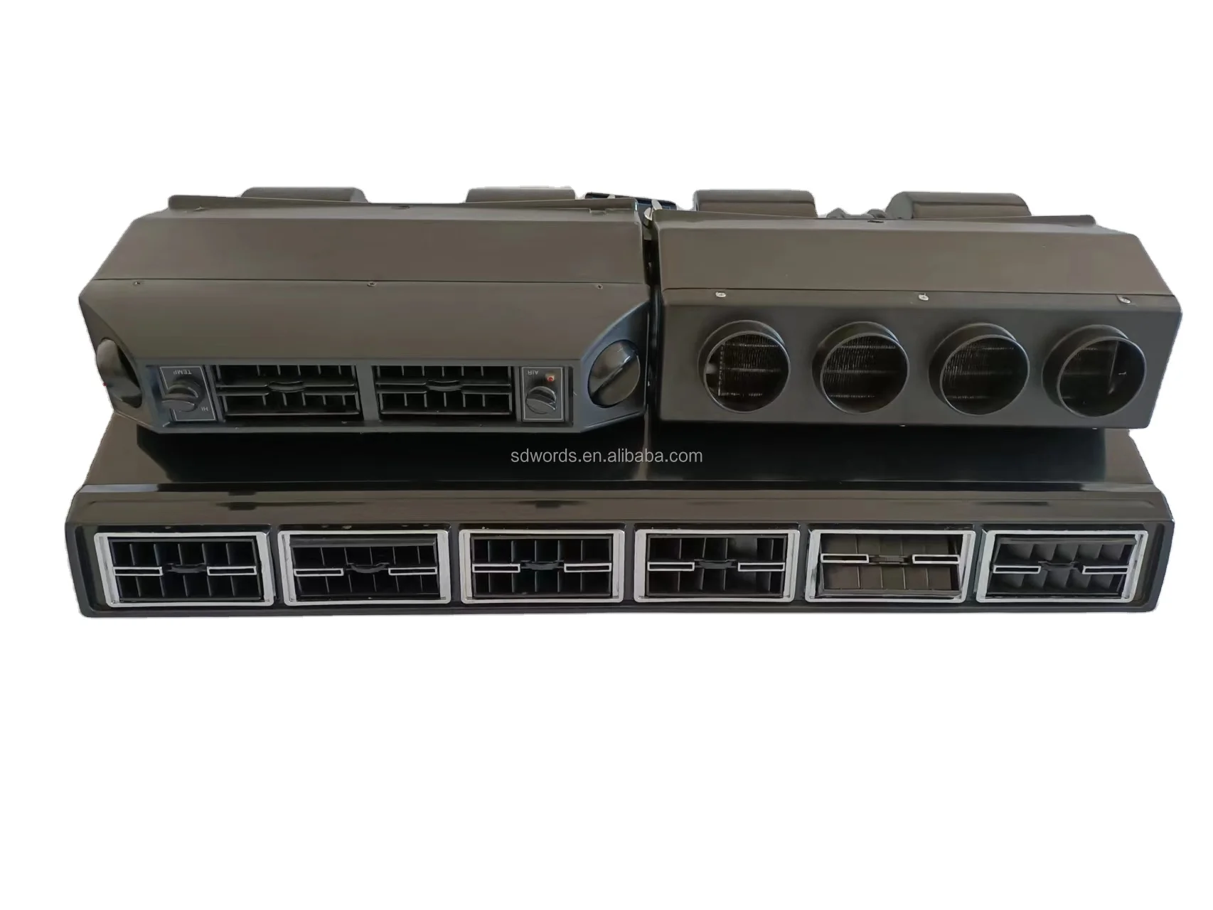 エアコンシステムDC 12V/ 24Vエアコンコンプレッサートラック用