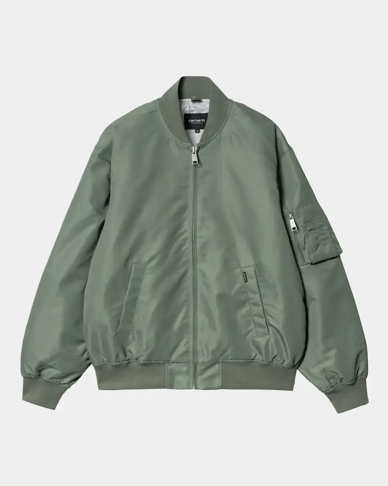 Windbreaker Plus Size Track Plain Zipper Oversized Cropped Boxy Workout Varsity Nylon Bomber Jacket Men_voghion.com