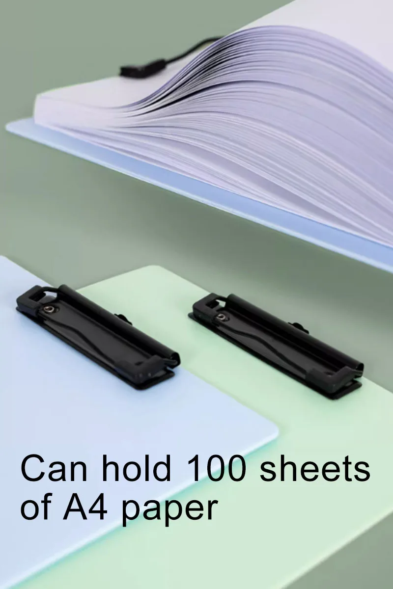 Wholesale A4 A5 Hardboard Clipboard A4 File Folder Clip Board Storage