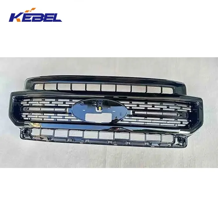 KEBEL Car Body Parts Black Auto Front Upper Grille Good Quality Car Grills for Ford F350 2020 2021 2022