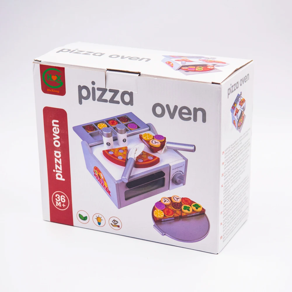 The latest hit wooden pizza oven toy for kids. DIY Wooden pizza