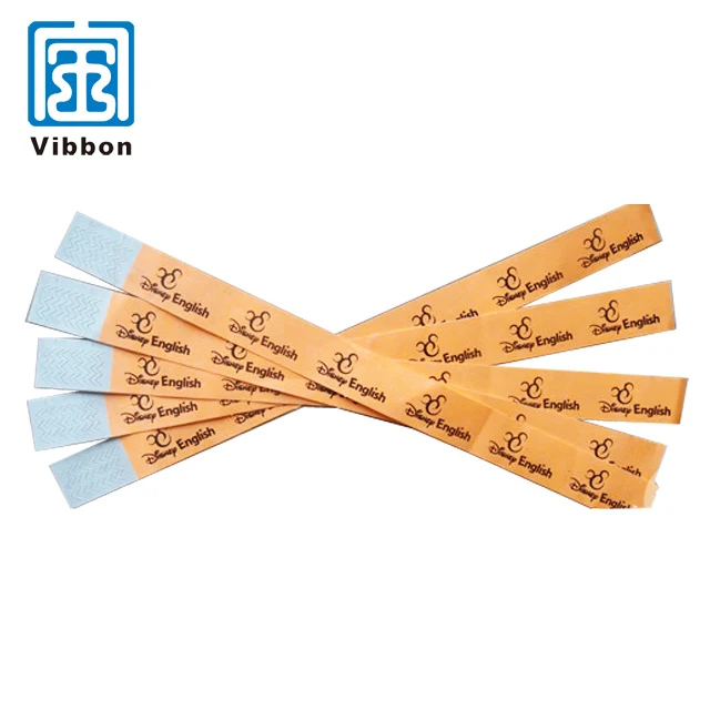 Custom Cheap Colored Printed Tyvek Wrist Band Wristband Event Party ...