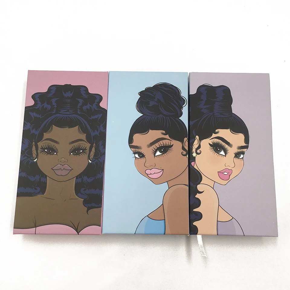 Factory Wholesale Eyelash Packaging Vendor Customized Eyelash Boxes and Custom Logo 2021Hot Lash Boxes