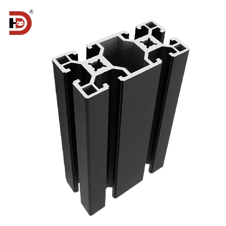 product 4080 black industrial extruded aluminum profile 4080 black assembly line aluminum alloy profile-5