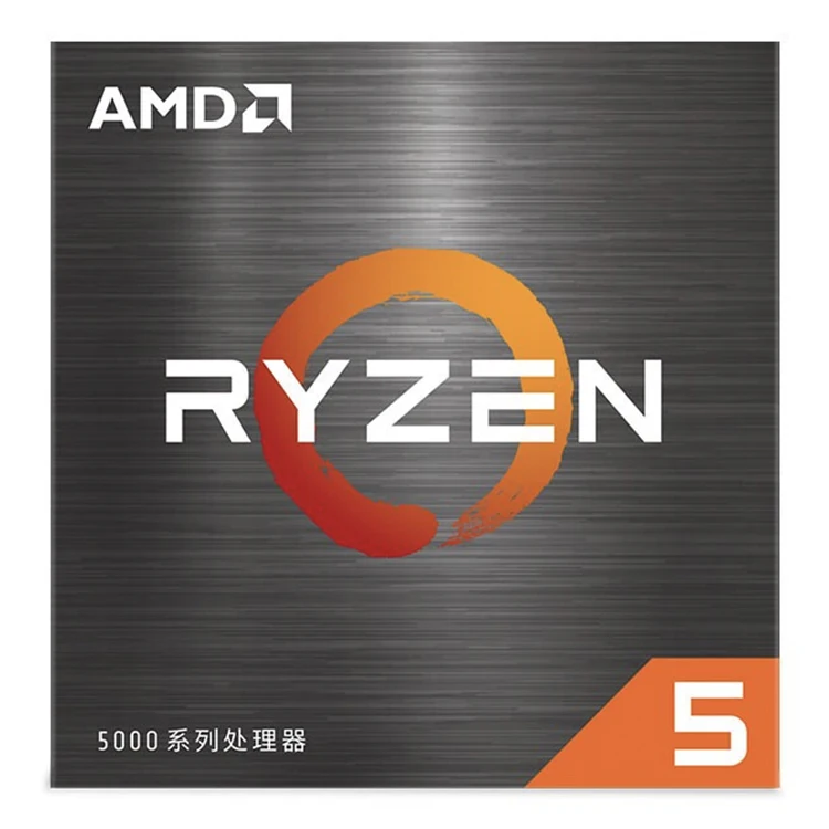 AMD Ryzen 5 5600X 65Wデスクトッププロセッサ、6コア12スレッド