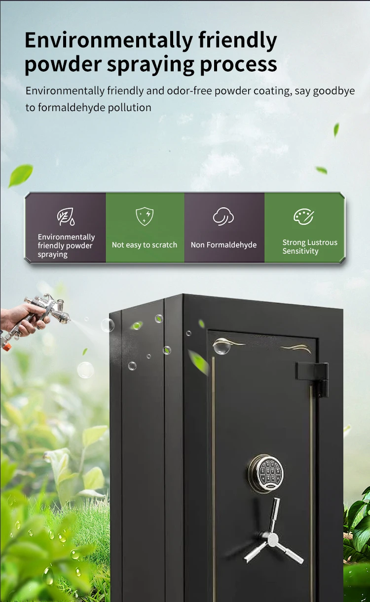 CEQSAFE Made in China High Security Digital Cabinet Home Gun Safe Box details