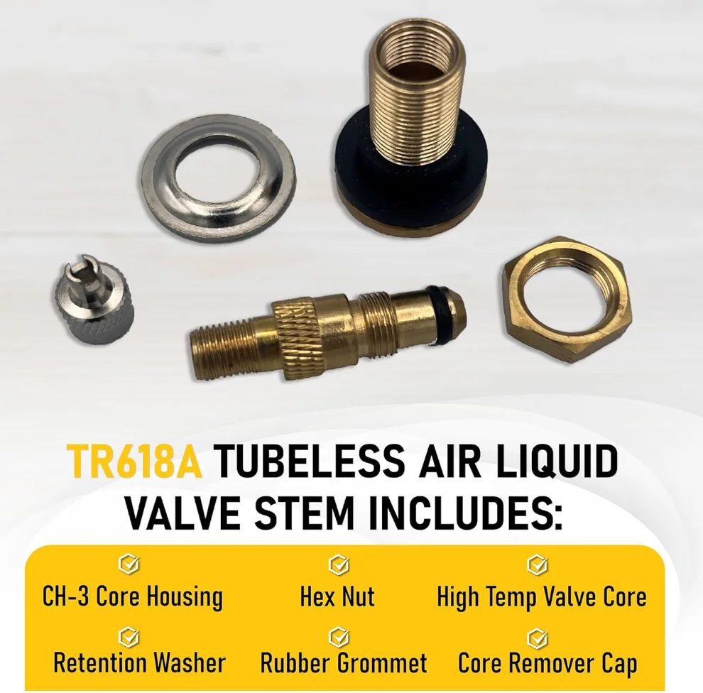 TR618 Snap in Tire Valve for Agricultural Tractor