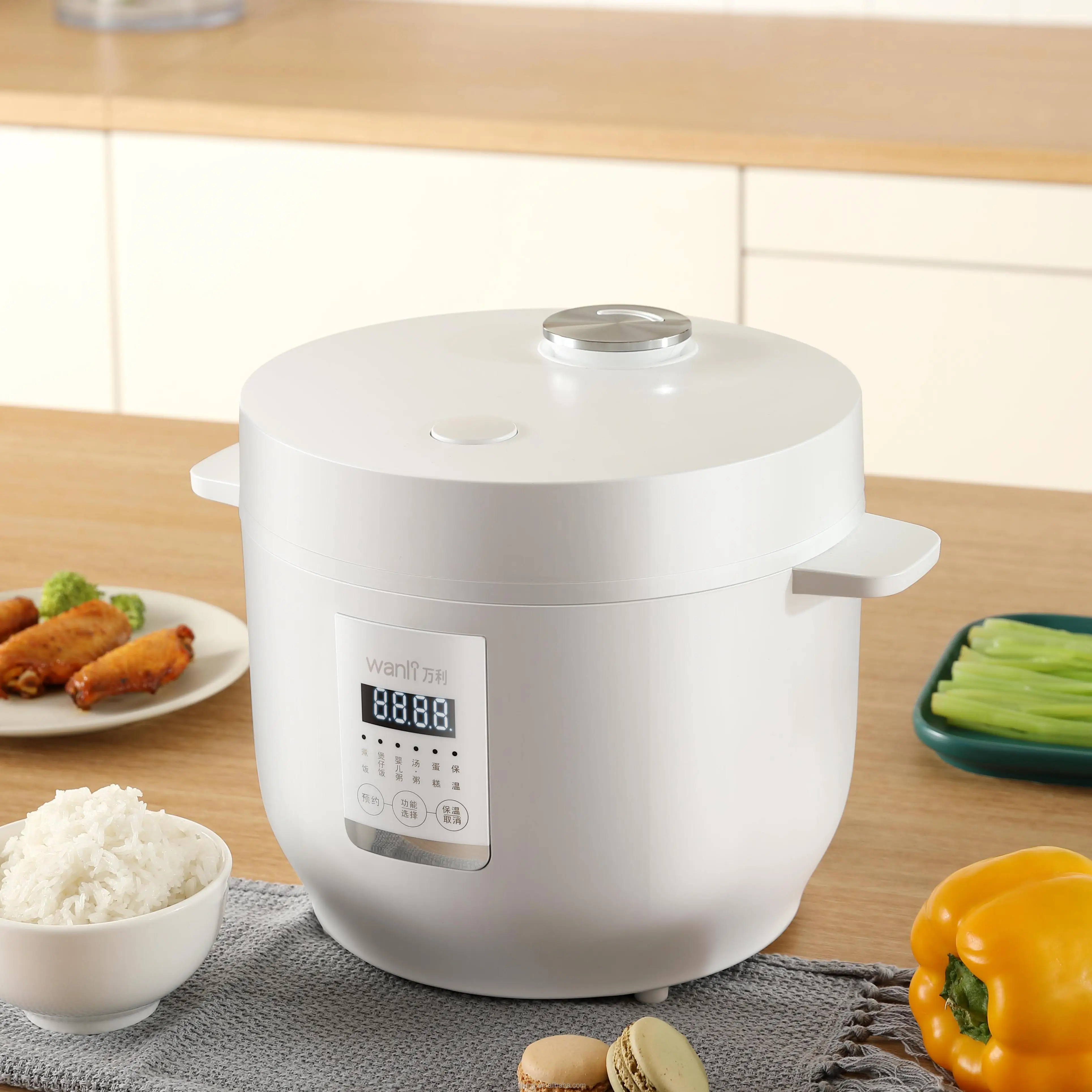 Modern Multifunction Top Quality 2.8L Smart Black/white Rice Cookers