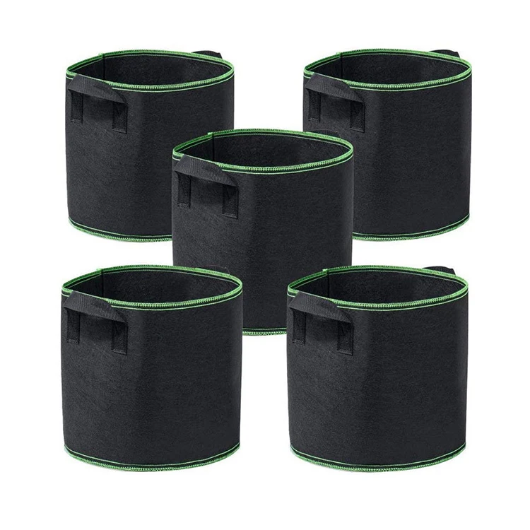 Мешок для выращивания растений, садовый фетровый контейнер, тканевые пакеты для выращивания растений, поставка с китайского завода, высокое качество