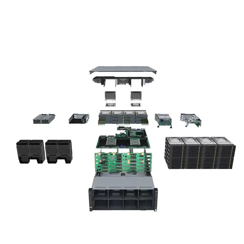 XFusion 5288 V5 4U Server | Dual Intel Xeon Scalable | 24 DDR4 | 44x 3.5" + 4x 2.5" | High-Capacity Cold Storage Optimized