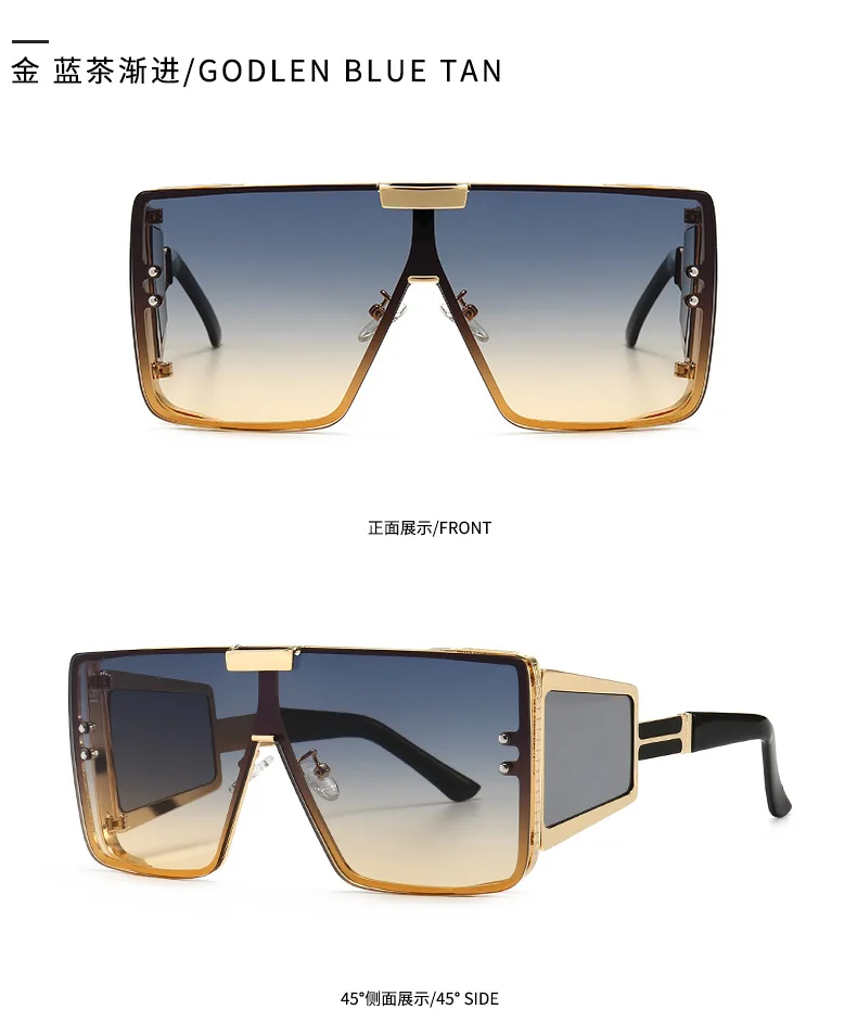 Retro Millionaire Sunglasses For Men Vintage Square Luxe Sunglasses Women  Trendy Fashion Sun Glasses Luxury Gafas De Sol Hombre - AliExpress