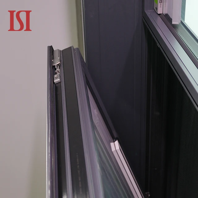 Top Brand European Thermal Insulation Windproof Easy Installation Tilt and Turn Window Window Aluminum Louver Outdoor Window