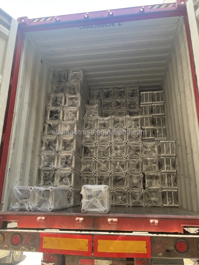 290mm Customized Truss Aluminum Spigot Lighting Truss for DJ Show,Trade Fair and Event supplier