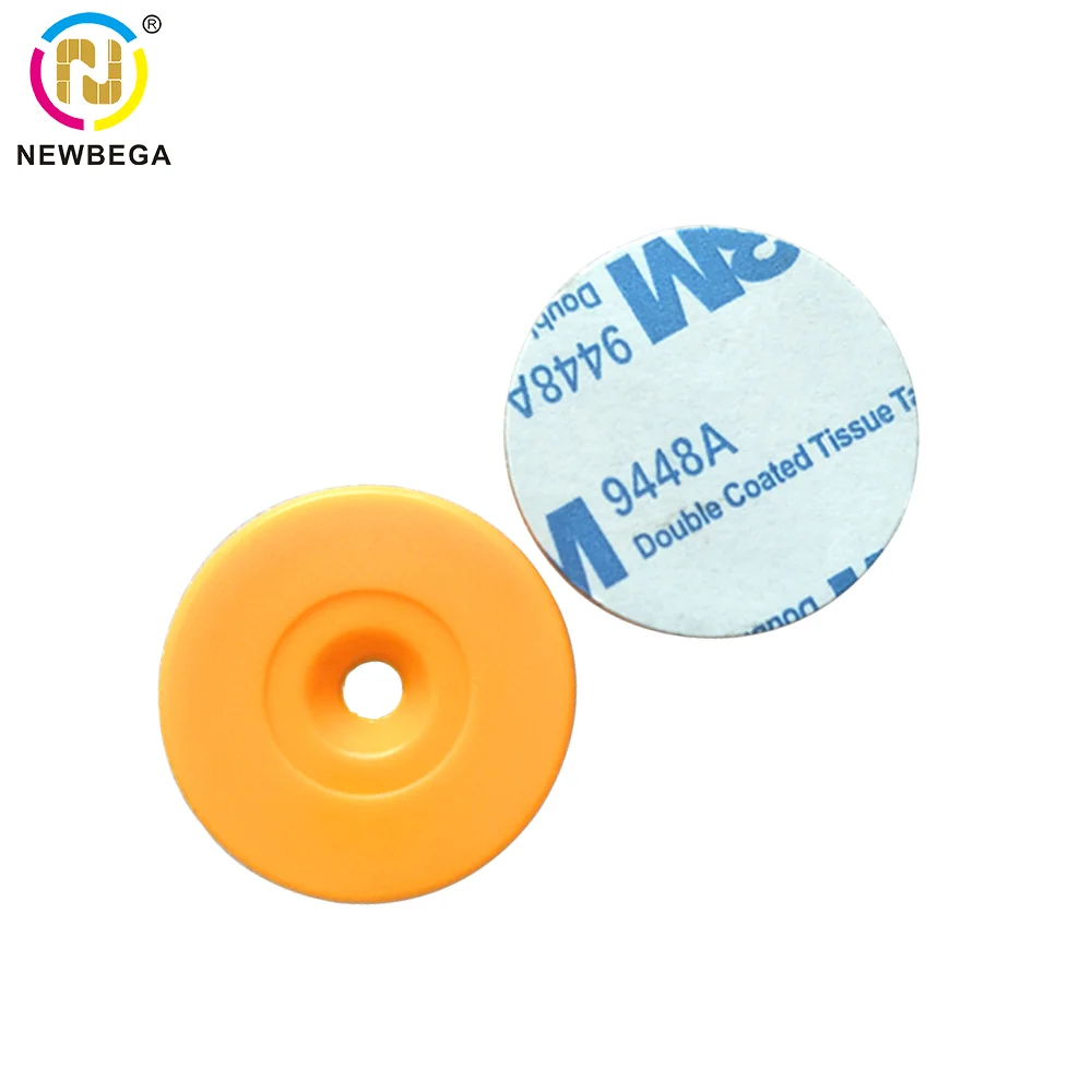 Round Anti Metal Rfid Mhz Khz Mhz Tag For Special Uhf Rfid Sticker Token Long Rang Lf