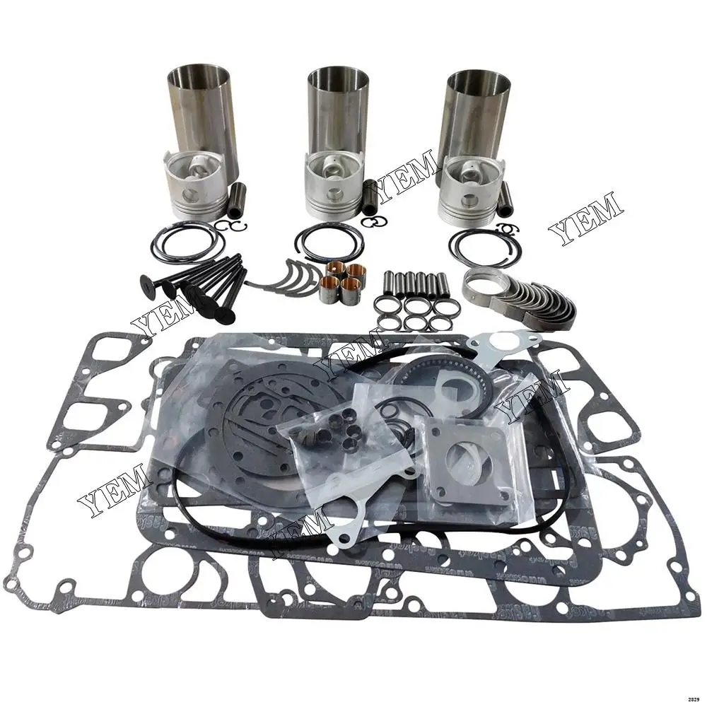 High Performance New Overhaul Kit STD with Liner FITS for Kubota D1100 D1101