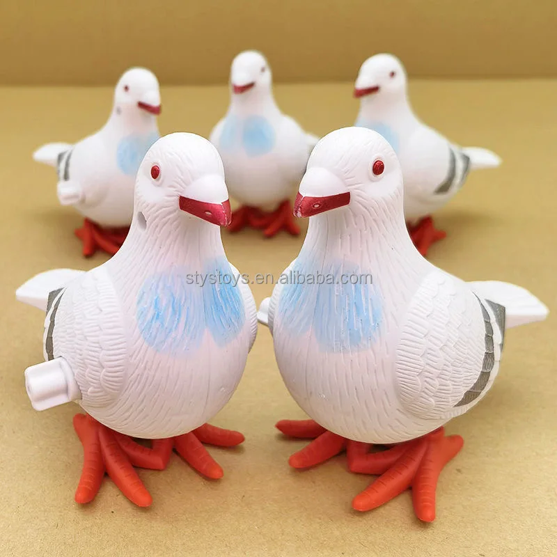 Jouet d'oiseau ornement Pigeon à remonter pour garçons filles enfants