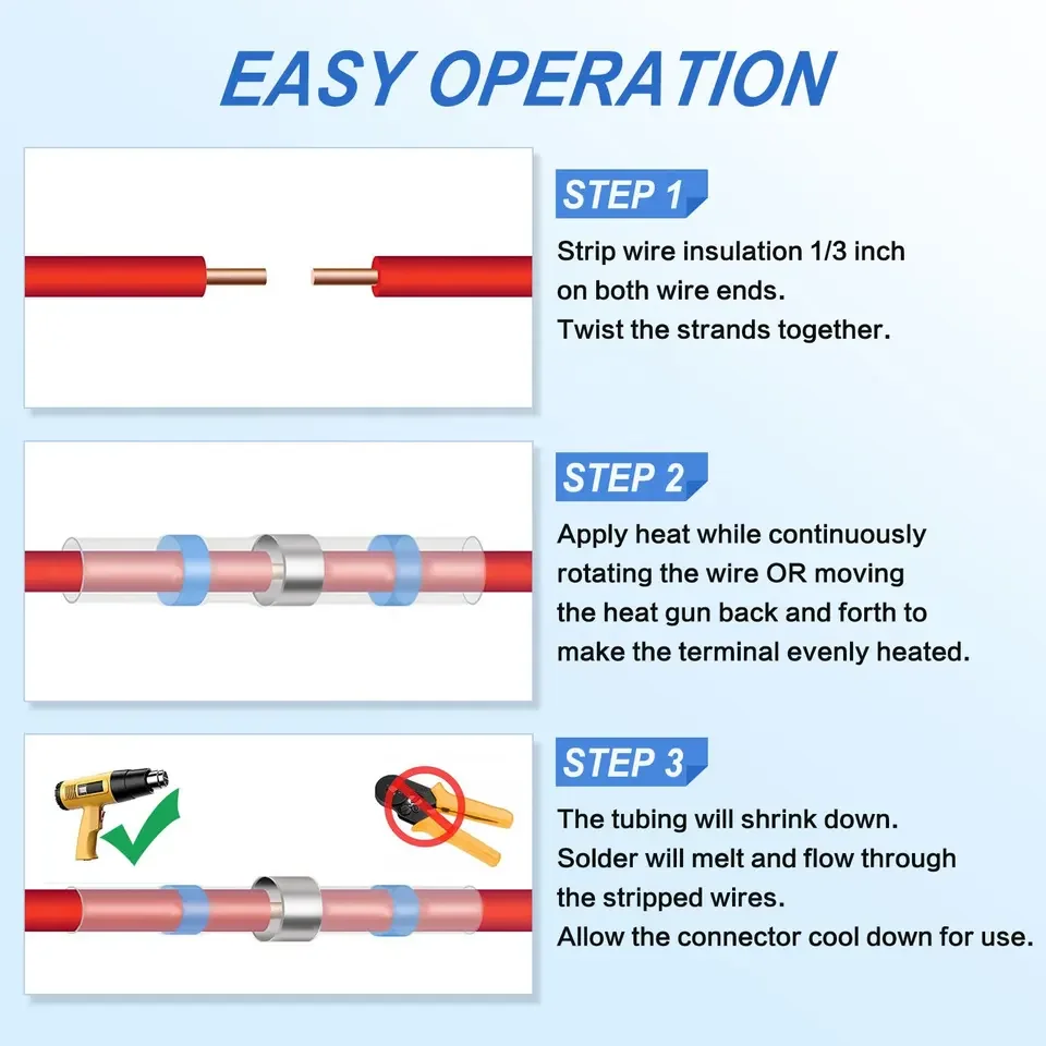 Ssts High Performance Safe Ip67 Sealing 268awg Heat Shrink Tubing