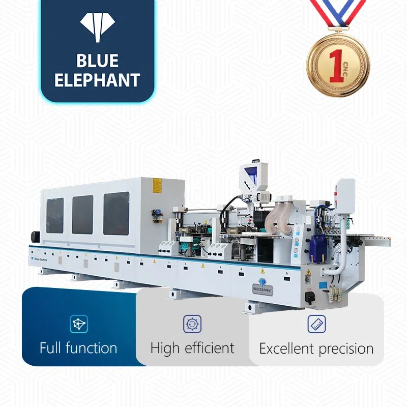 Automatic Avoidance Edge Banding 45 Degree Edge Bander Machine Lower Glue Pot Uses PUR Glue with Precise Glue Supply