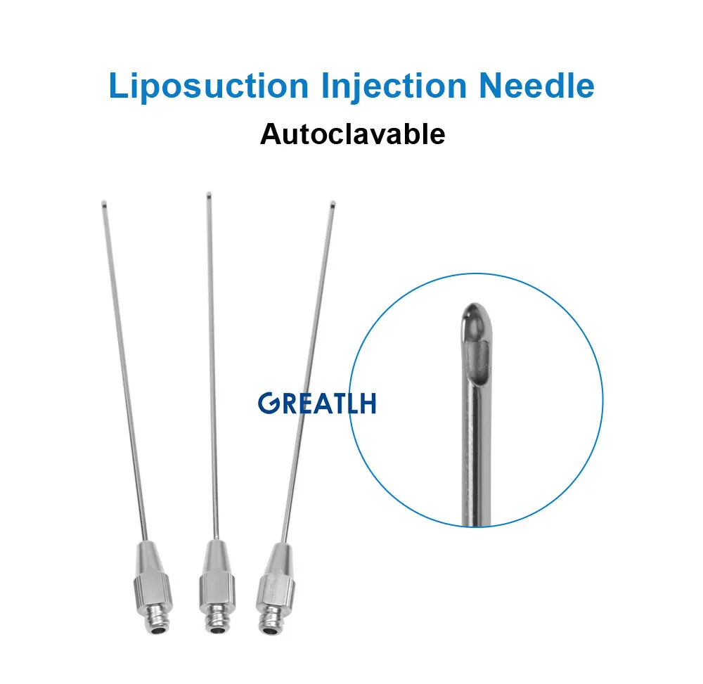 Luer Lock Liposuction Cannula Kit Lipo Set Needle Box Liposuction ...