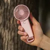 Mini ventilador de mano ZY-2502 - Rosa [Recargable]