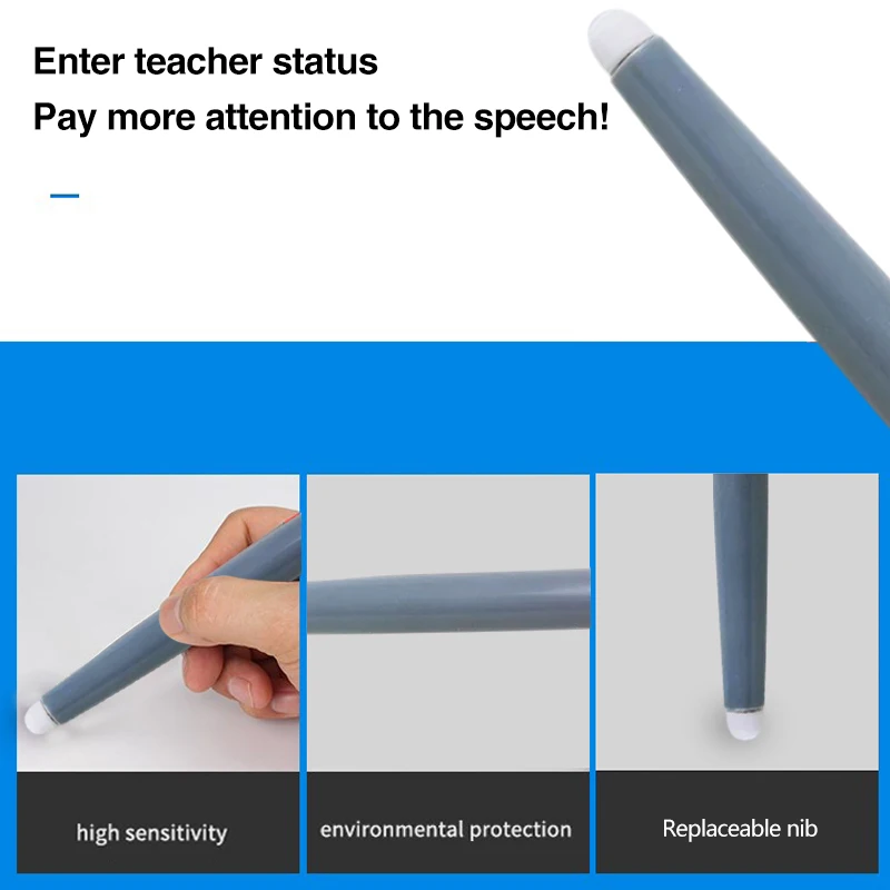 High Quality Interactive Whiteboard Marker Electronic White Board Fiber Nib Tip Smart Board Touch Screen Pen