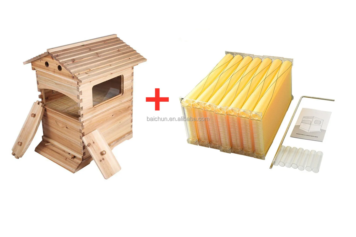 Beekeeping New Design Pollen Trap Tray Entrance Pollen Collector Bees High Yield Pollen