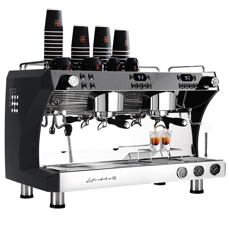 CRM3120C Two-group Commercial Espresso Coffee Machine Gemilai – A&E  Roasting Supplies