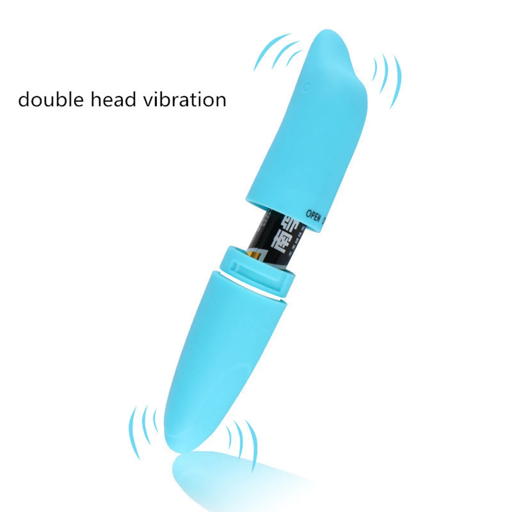 Dolphin Shape Mini Bullet Vibration Massager Lesbian Japanese Massage Wand Vibrator Sex Toy Ciitoris Bullet Vibrators