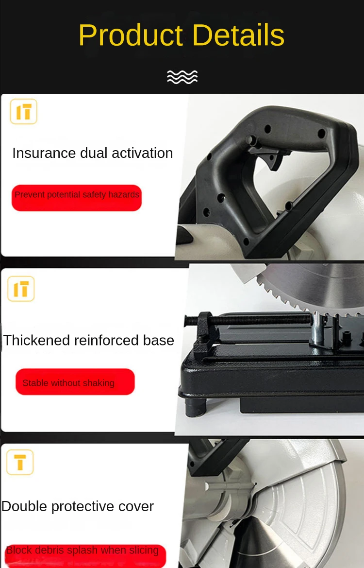 Metal Circular Saw 14 Inch 355mm - Cold Cutting Machine for Efficient ...