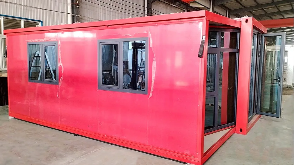 Australia Flat Pack Expandable Container House With Kitchen Luxury